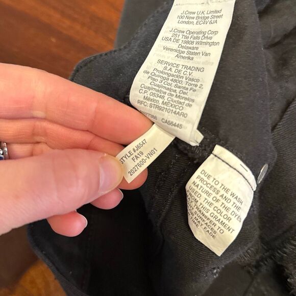 Madewell Black High Waisted Rise Skinny Jeans Women’s 32 - Picture 8 of 9